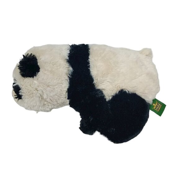 Wild Republic Panda Bear Black White Stuffed Animal - Picture 5 of 7